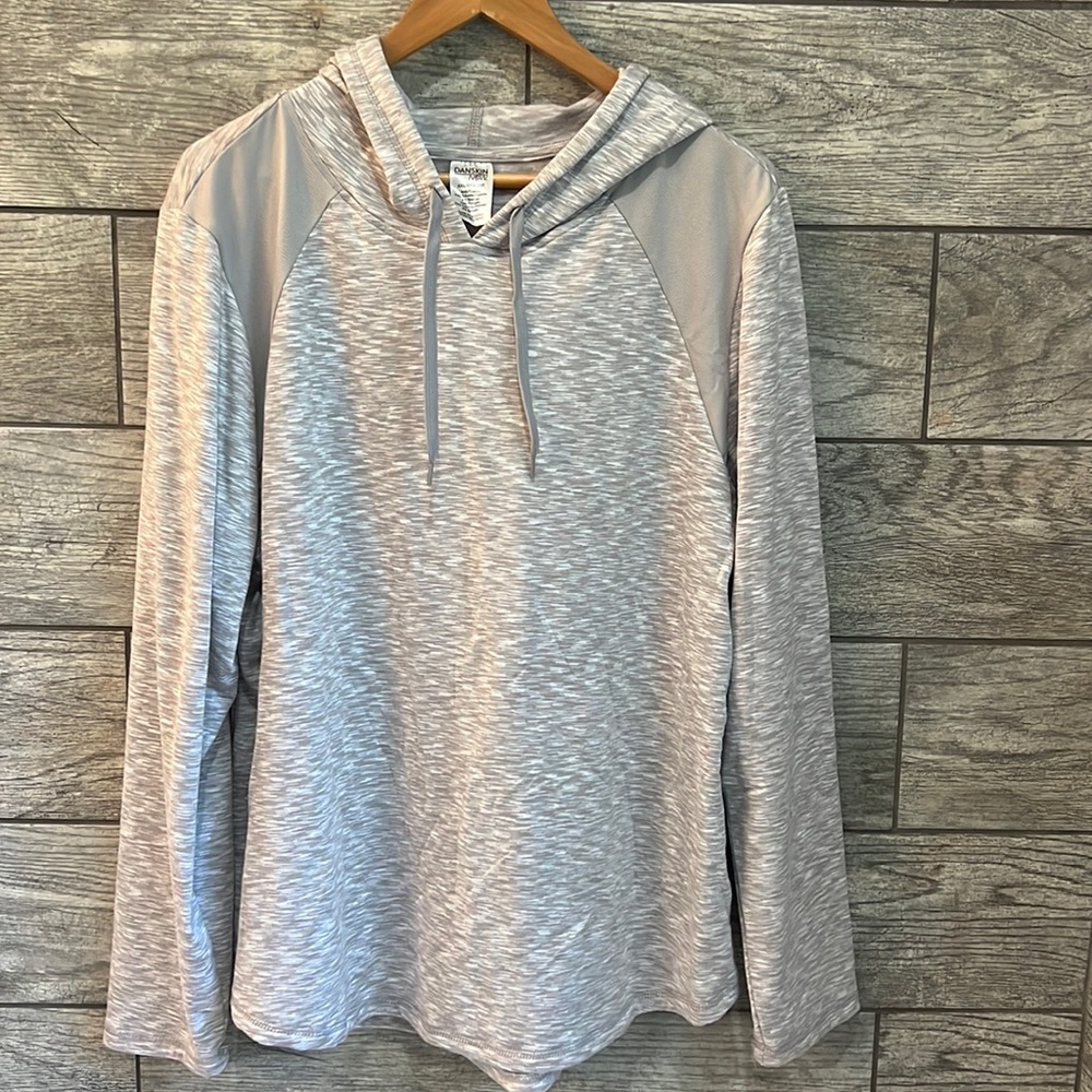 EUC Danskin Now Pullover Hoodie, Women’s, XXL, Lt Gray